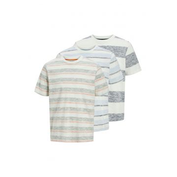 Set de tricouri cu dungi - 3 piese
