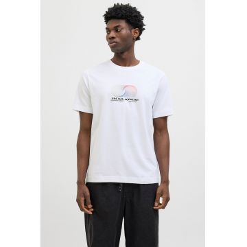 Tricou din bumbac cu logo