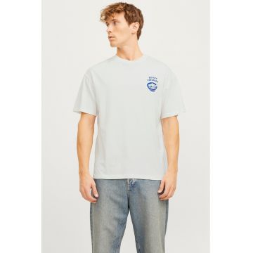 Tricou lejer cu imprimeu pe partea din spate