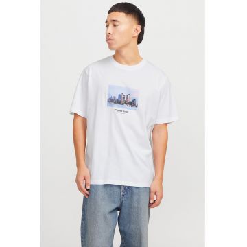 Tricou relaxed fit de bumbac cu imprimeu