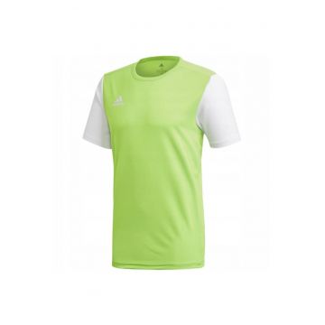 Tricou sport barbati -  Poliester - Alb/Verde
