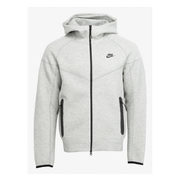 Bluza cu fermoar  pentru Nsw Other Sports - M NK TCH FLC FZ WR HOODIE - FB7921-063 - L INTL - Gri