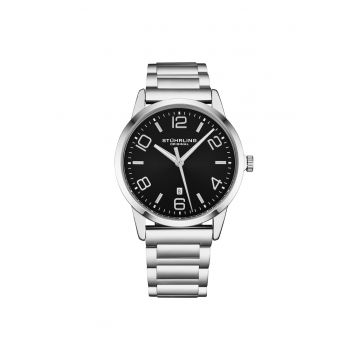 Ceas quartz cu o bratara din otel inoxidabil Directive Classic -