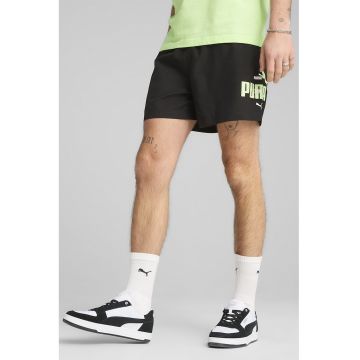 Pantaloni scurti cu imprimeu logo
