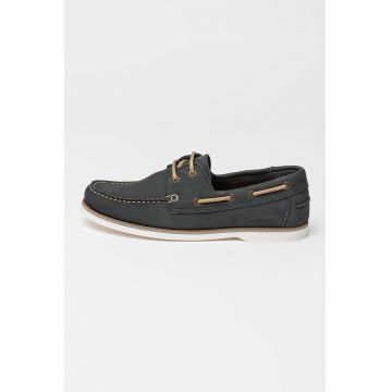Pantofi loafer uni de piele