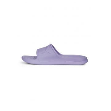 Papuci unisex cu logo in relief Popcat 20 - Violet deschis