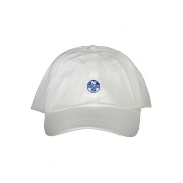 Sapca barbati - cu mini logo brodat - Alb