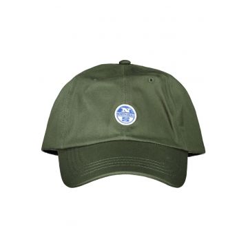 Sapca barbati - cu mini logo brodat - Verde inchis