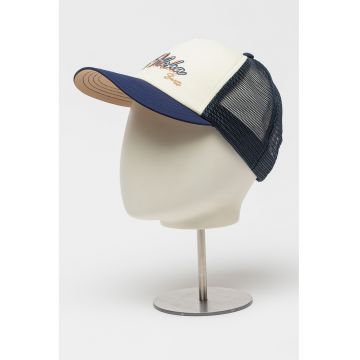 Sapca trucker cu imprimeu text Uturoa