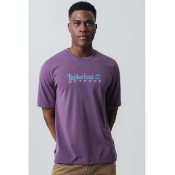 Tricou cu imprimeu logo si protectie UV Outdoor