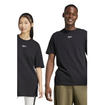 Tricou din amestec de bumbac cu imprimeu grafic pe partea din spate