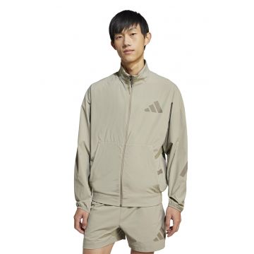 Bluza de trening cu fermoar si buzunare laterale