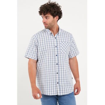 Camasa de bumbac cu model in carouri