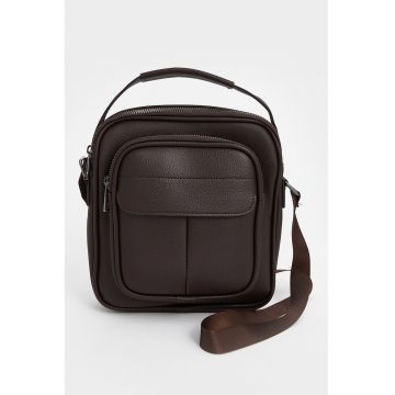 Geanta crossbody de piele ecologica