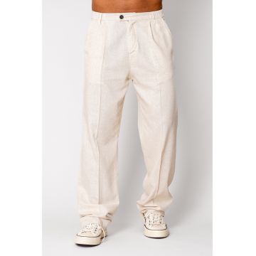 Pantaloni lung din IN Beige 16536