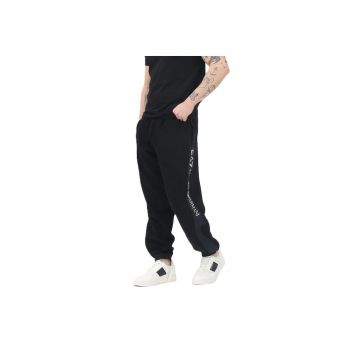 Pantaloni  pentru Barbati - m tape pants ch copl zip - 7M000144-AF13538-UC001 - Negru