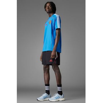 Pantaloni scurti cu logo contrastant pentru fotbal