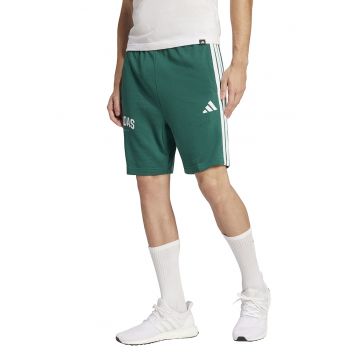 Pantaloni scurti cu logo si buzunare laterale