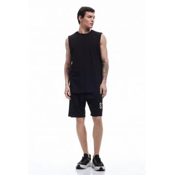 Pantaloni scurti cu talie elastica