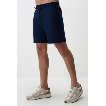Pantaloni scurti din amestec de modal cu snur