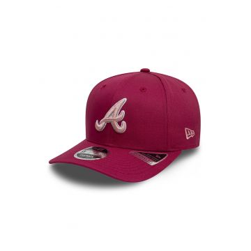 Sapca de bumbac cu capsa Atlanta Braves