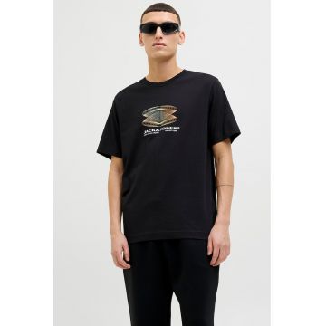 Tricou din bumbac cu logo