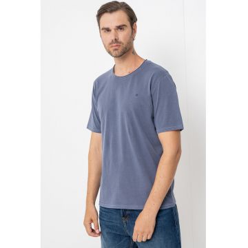 Tricou din bumbac cu model uni Rydes