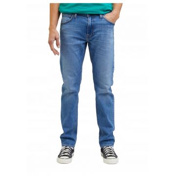 Blugi barbati Daren Zip Fly cu croiala Dreapta si talie medie albastru deschis 53291 Blugi barbati Daren Zip Fly cu croiala Dreapta si talie medie albastru deschis 53291