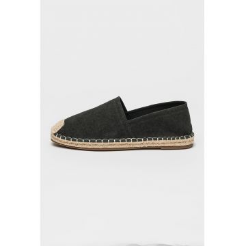 Espadrile de bumbac cu logo