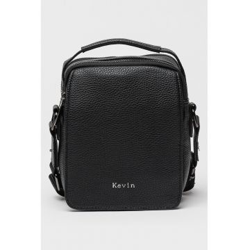 Geanta crossbody din piele ecologica cu aspect texturat