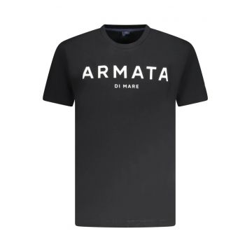 Armati Di Mare Tricou barbati din bumbac cu imprimeu text