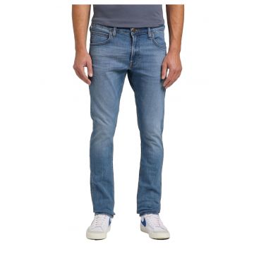 Blugi barbati Luke cu croiala Slim Tapered albastru - Albastru