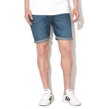 Blugi scurti slim fit Rider - Bleumarin