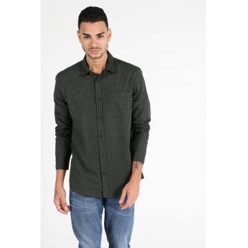 Camasa de bumbac cu model in carouri