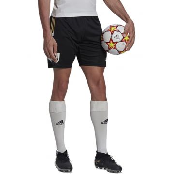 Pantaloni scurti sport  negri - poliester reciclat - pentru alergare/antrenament -