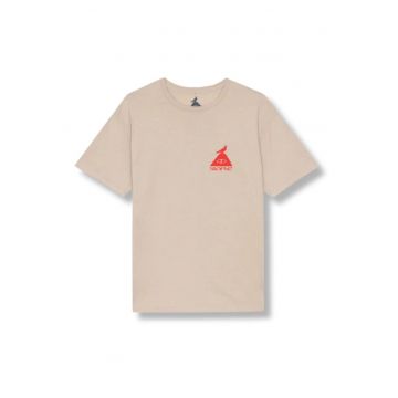 Tricou barbat  x Staple - bumbac - bej - editie limitata - imprimeu artistic -