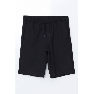 Bermude slim-fit cu talie ajustabila