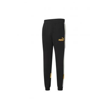 Pantaloni  pentru Barbati - ess+ colorblock pants tr cl - 848773-51 - S INTL - Maro