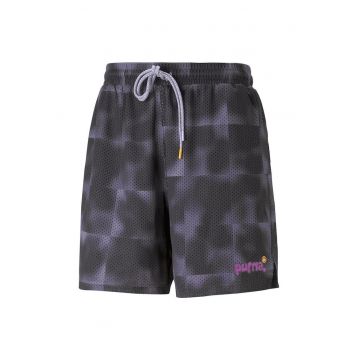 Pantaloni  pentru Barbati - x 8enjamin aop shorts - 539823-01 - XS INTL - Negru