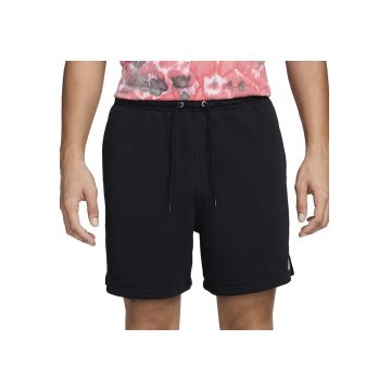 Pantaloni scurti cu snur si buzunare - Negru