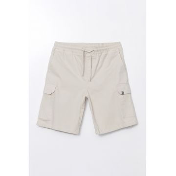 Pantaloni scurti cu snururi de ajustare