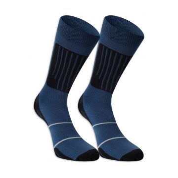 Sosete tehnice de schi Dare 2b - albastru marin - 80% bumbac -