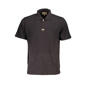Tricou polo barbati -  100% Cotone - Negru - 23081