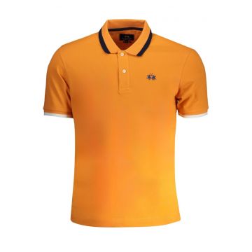 Tricou polo barbati - cu detalii pe guler - Regular Fit