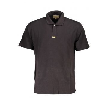 Tricou polo barbati - cu mini logo brodat pe centru - Regular Fit