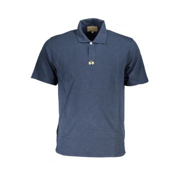 Tricou polo barbati - cu mini logo brodat pe centru - Regular Fit