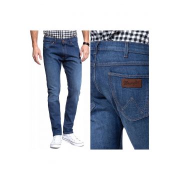 Blugi barbati -  6164-137 - Bryson - Bumbac - Lungi - Barbati - Slim fit - W30-L34 US - Albastru