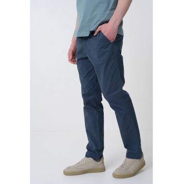 Pantaloni cargo cu talie medie