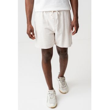 Pantaloni scurti de bumbac cu snur