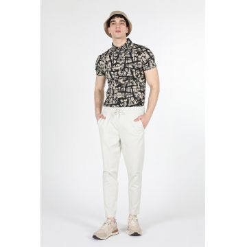 Pantaloni chino cu talie ajustabila